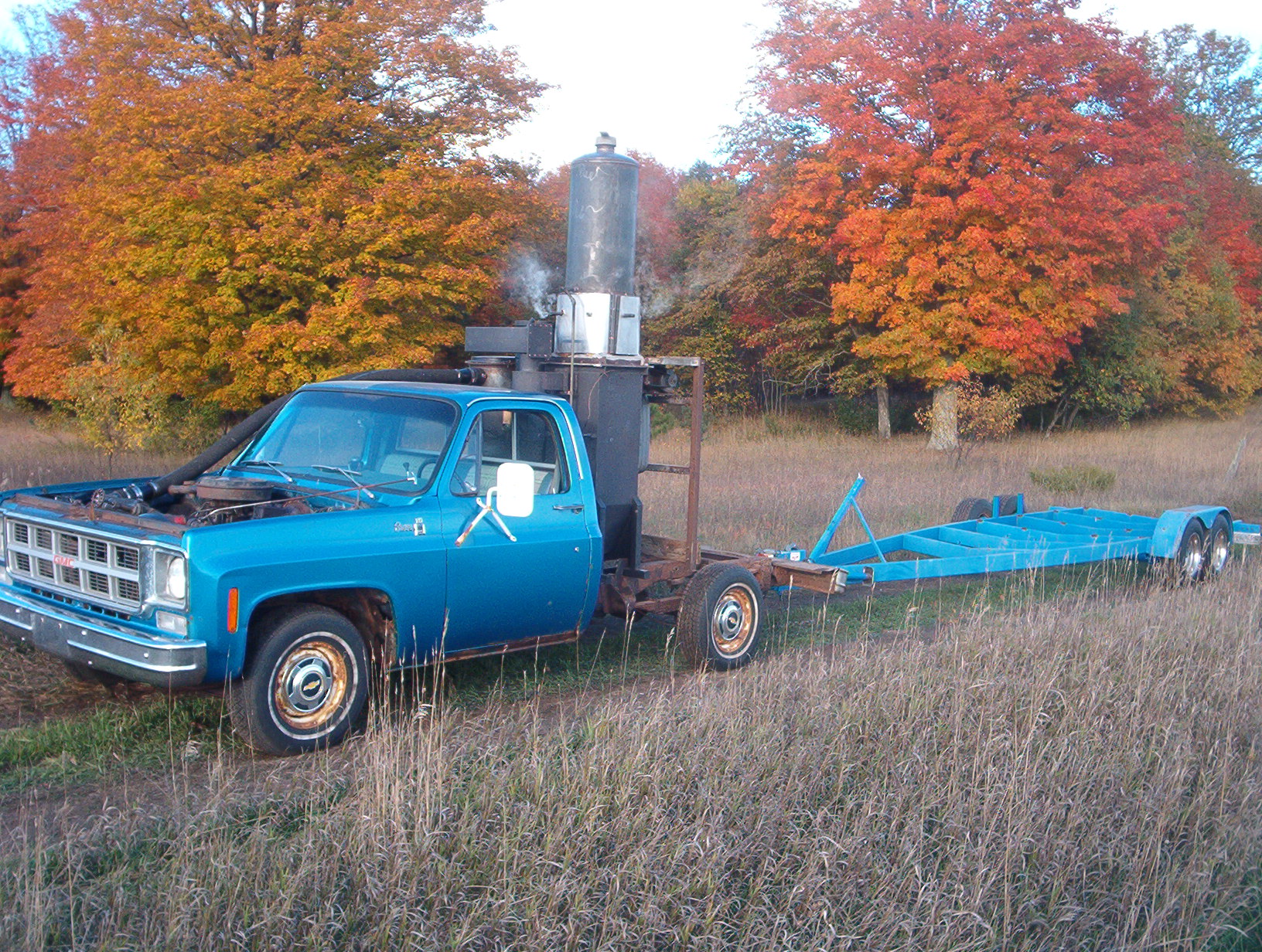 Maple Block Fueled 1978 GMC Pickup with 350CID (5L) engine