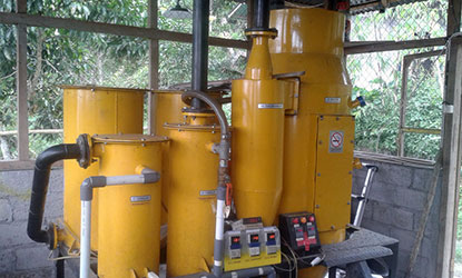 Trillion 70 Gasifier installed in Indonesia Trillion 70 Gasifier installed in Indonesia